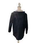 French Connection Navy Blue Hooded Raincoat Sz Small Photo 1