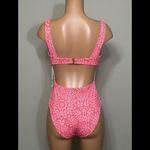 OndadeMar print swimsuit with crochet trim. NWT Red Size M Photo 6