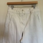 Wilfred Aritzia  Free Pants‎ Womens 6 Modern Cargo Pant High Waisted Cream Twill Photo 8