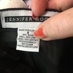 Jennifer Moore  black Linen mini skirt 8 Photo 8