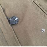 French Connection  Women’s‎ XS Insulated Parka Trench Coat Army Green Hooded Long Photo 6