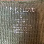 Urban Outfitters OLIVE GREEN PINK FLOYD WAFFLE KNIT LONG SLEEVE Photo 1