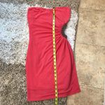 Y2k Codigo strapless body con dress w/ side cut out Sz Small Coral? Party Hoco Pink Photo 4