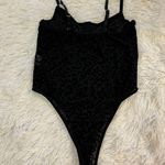 leopard print lingerie body suit Black Size M Photo 1