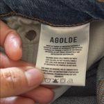 AGOLDE Blue High Rise Cropped Jeans 31 Distressed Denim Casual streetwear Photo 3