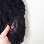 Y2K Womens Lace Tank Top Size M Black Sheer Goth Whimsigoth Witchy Grunge Size M Photo 4