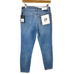 RE/DONE 90s High Rise Ankle Crop Denim Jeans Worn Brook Blue Size 29 Photo 1