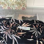 Tropical Earth Tones Island Wear Beachy Sarong Wrap Short Skirt Beach Coverup OS Black Size undefined Photo 3