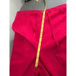 Westbound Woman Red Jacquard Rayon Pull-On Pants 16W Photo 9
