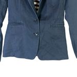 Banana Republic  Single-Breasted Blazer Womens 4 Black Single Breasted Corpcore Photo 3