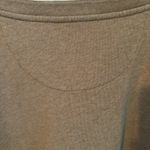 Lands' End  Canvas Knit Long Sleeve Sweatshirt Tunic  Brown Tan, Side Buttons Photo 9