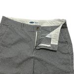 Old Navy Womens Everyday Short 14 Black Gingham High Rise Seersucker Preppy Photo 4