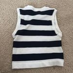 Eye Candy Costal Navy Striped Tank Top Photo 0