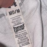 Under Armour  White grey heat gear Sleeveless shirt Tank Top Photo 2