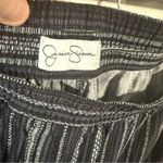 Jessica Simpson ‎ Black and White Pinstripe Trousers Photo 2