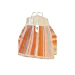 Hutch Anthropologie Kalyn Halter Top Striped Fringe Dress - Size Size 10 Photo 5