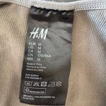 H&M  Grey Green Ribbed Stretchy Bodysuit Photo 1