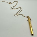 Stella & Dot Rebel Pendant Gold Tone Necklace Classic Retired Layered look Photo 2