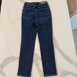 Madewell The Perfect Vintage Jean Womens 27 Dark Blue Wash Mom Denim Jean Casual Photo 4