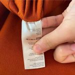 Anthropologie By  Knit boho Column midi Dress Orange size large Photo 4