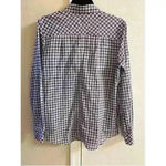 Rails  - Farrah navy check shirt button‎ down , small Photo 8