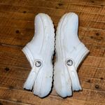 Crocs light blue washable rubber lined W6 orthotic arch support shoes Photo 3