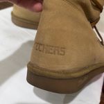 Skechers  suede snow boots with a faux fur trim and wraparound laces. 8US Photo 5