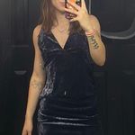 HYFVE navy velvet dress Photo 1