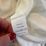 Boutique  White Eyelet Sleeveless High Neck Mini Dress Photo 6