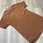 Mate the Label Mate Tshirt Dress organic cotton tencel sleep mini womens Brown (small) casual Photo 3