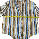 Faithfull the Brand Faithful The Brand Women’s Aira Knot Shirt Retro Western Stripe Coastal Cowgirl Photo 8