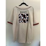 Disney Pixar x BoxLunch Toy Story Jessie Baseball Jersey Cream Red Trim 4X Photo 2