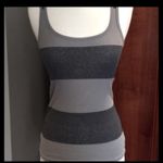 Old Navy  VINTAGE Gray & Charcoal Glittered Tank Top Photo 3