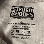 Steven Rhodes Don’t Talk To Strangers Safety Education Graphic Tee Off White Photo 3