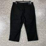 Lauren Ralph Lauren Black Lightweight Denim Carpi Jeans Photo 4