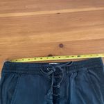 Pam & Gela Revolve  Women's Lace Up Navy Blue Jogger Tencel Pants Size Small Photo 7