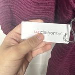 Liz Claiborne  Women's Top Size Large NWT Textured 3/4 Sleeve V-Neck Photo 9