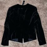 Elegant Black Velvet Blazer Size 10 Photo 2