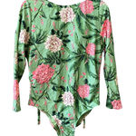 Long Sleeved Rashguard One Piece Swimsuit Agua Bendita X Target Size XXL NWT Green Photo 0