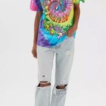 Urban Outfitters UO Liquid Blue Grateful Dead Bears Tie-Dye Tee Photo 1