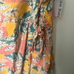 Nine West Women's Faux Wrap Mini Dress Multicolor Size XXL NWT Photo 7
