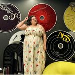 Anthropologie NWT x Eloquii Plus Shirred Bodice Ruffled Maxi Printed Dress 16W Photo 2