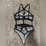 Victoria's Secret Victoria’s Secret Strappy High Neck Teddy Photo 3