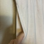 Boys Lie  Head In The Clouds Velour Velvet Jogger Sweatpants in Light Peach Pink Photo 4