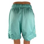 Jordan Women's Teal Blue Standard Fit Drawstring Workout Athletic Shorts Size S Photo 1