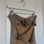 Meshki  Strapless Rose Diamante Maxi Dress Nude Photo 11