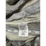 Caslon Skirt - Navy Ivory Bubble Stripe - Drawstring Waist - Size S NWT Photo 6