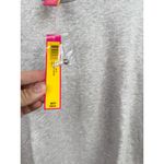 Catherine Malandrino Size XS Grey Heather Pearl Studded Short Sleeve Sweatshirt Photo 5