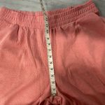 Old Navy NWOT Size L Pink Waffle Knit Elastic Waist Joggers Soft Lounge Pants Photo 6