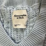 Abercrombie & Fitch V Neck Cable Knit Sweater Vest Size Small Photo 2